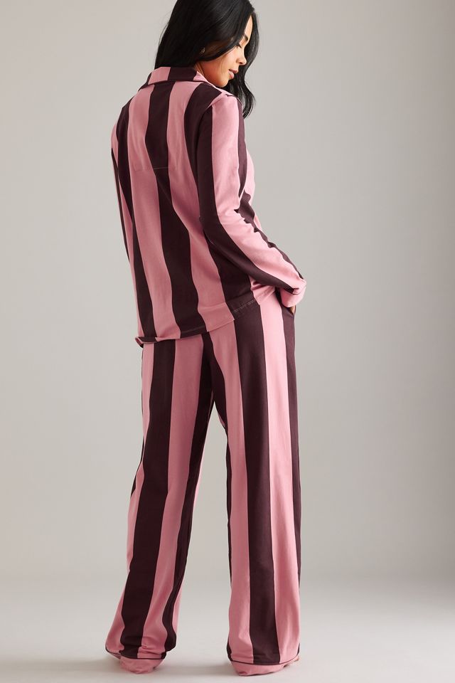 Pigiama a Righe Rosa Chelsea Peers #1