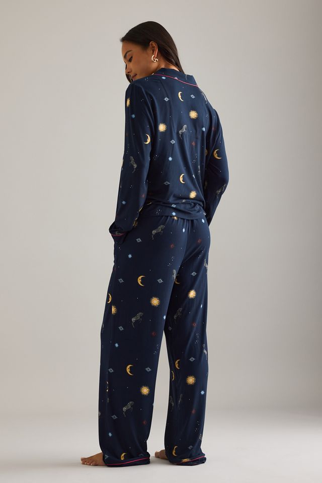 Ensemble Pyjama Long Zèbre Céleste Chelsea Peers #1