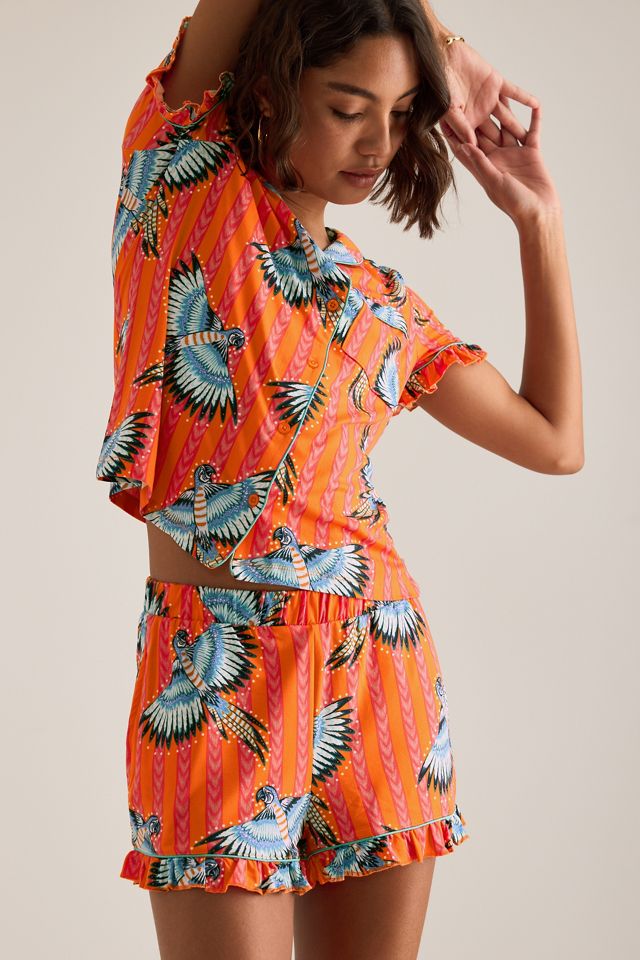 Chelsea Peers Exotic Birds Short Pyjama Set #1