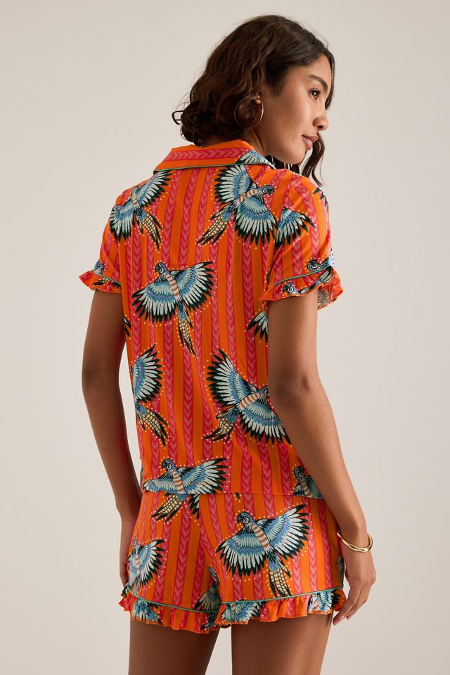 Chelsea Peers Exotic Birds Short Pyjama Set #3