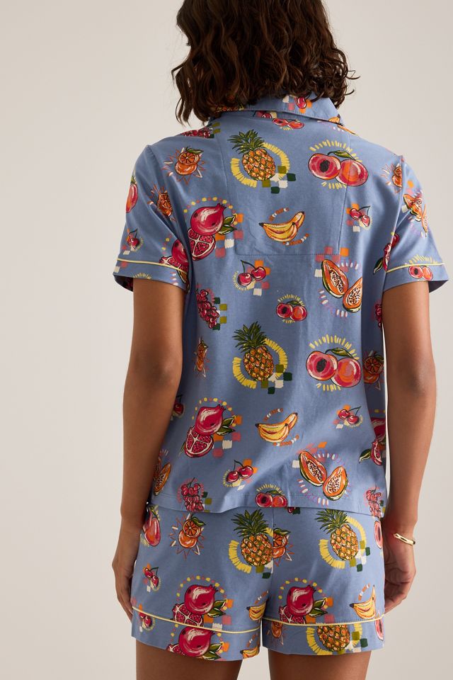 Chelsea Peers Tropische Früchte Kurzes Pyjama-Set #3