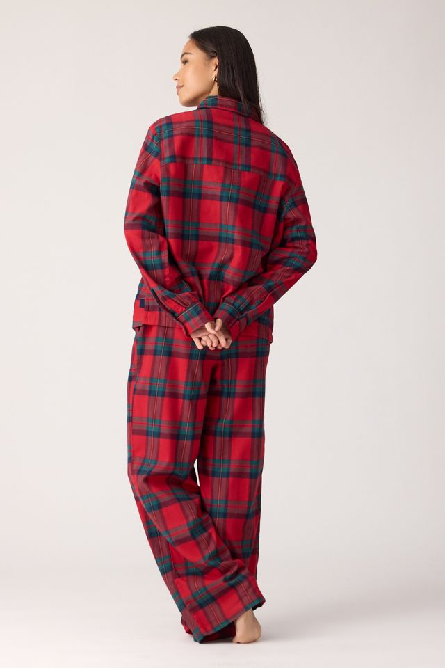 Chelsea Peers Ensemble de pyjama long écossais avec broderie Cockapoo #4