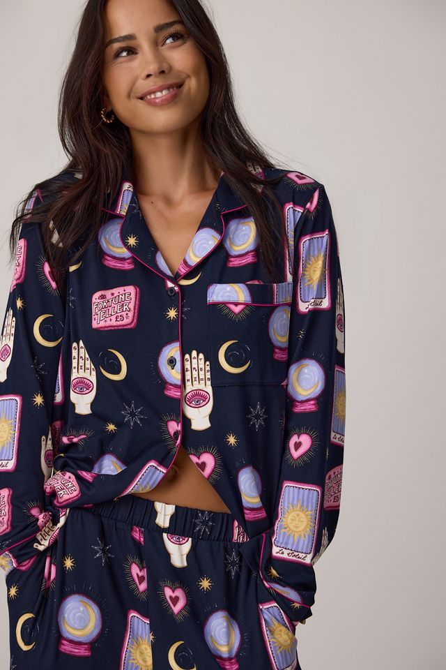 Chelsea Peers Fortune Teller Organic Cotton Long Pyjama Set #1