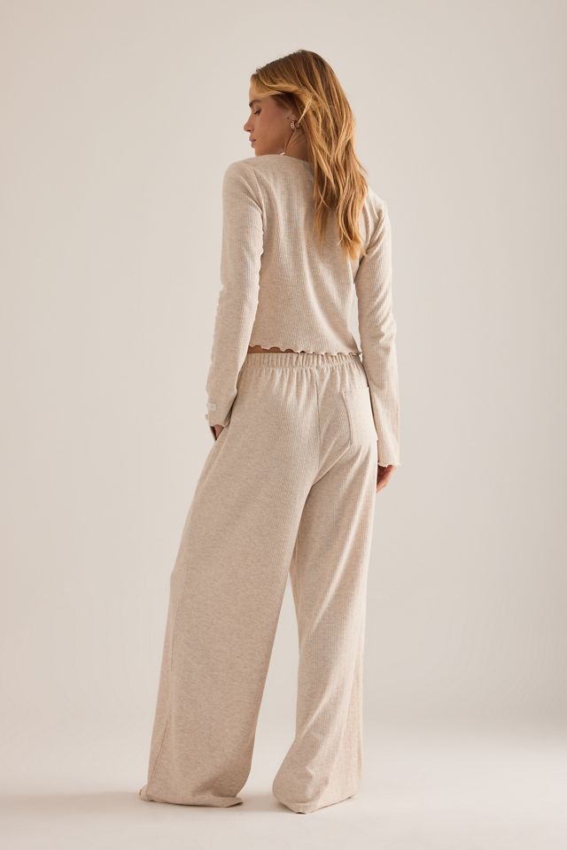 TALA Langarm-Pyjama-Strickjacke zum Binden #3