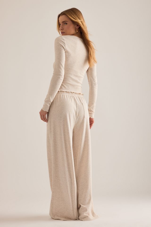 TALA Long-Sleeve Henley Pyjama Top #5