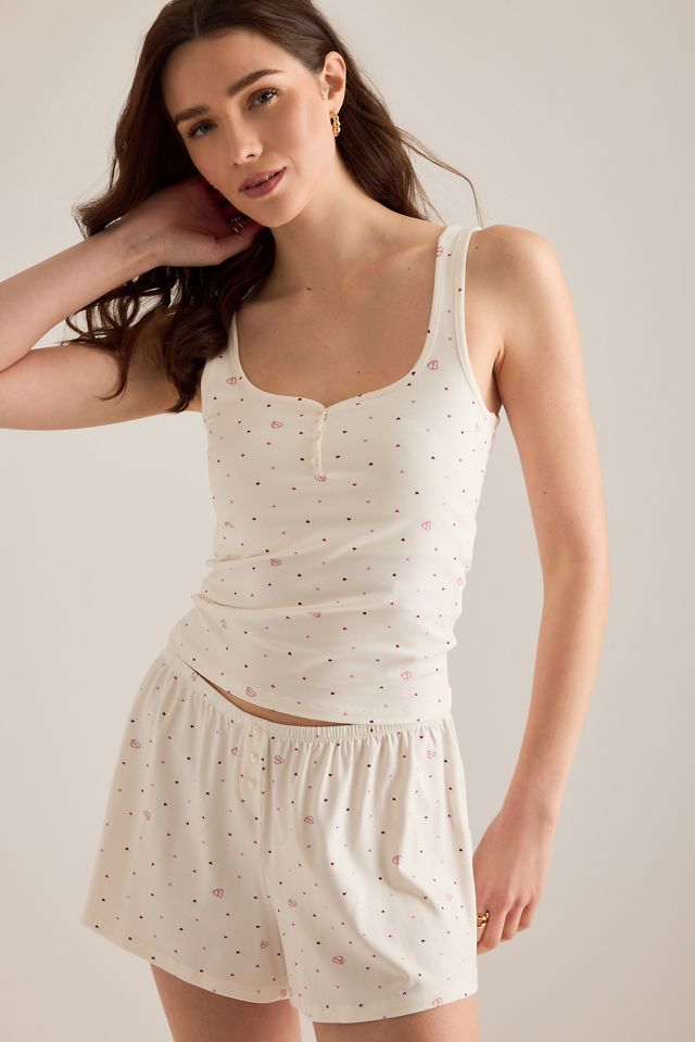 TALA Button Pyjama Shorts #1