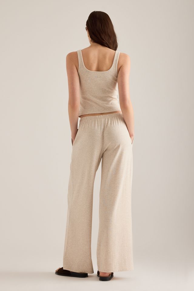 TALA Pointelle Sweetheart Henley Pyjama Vest #1
