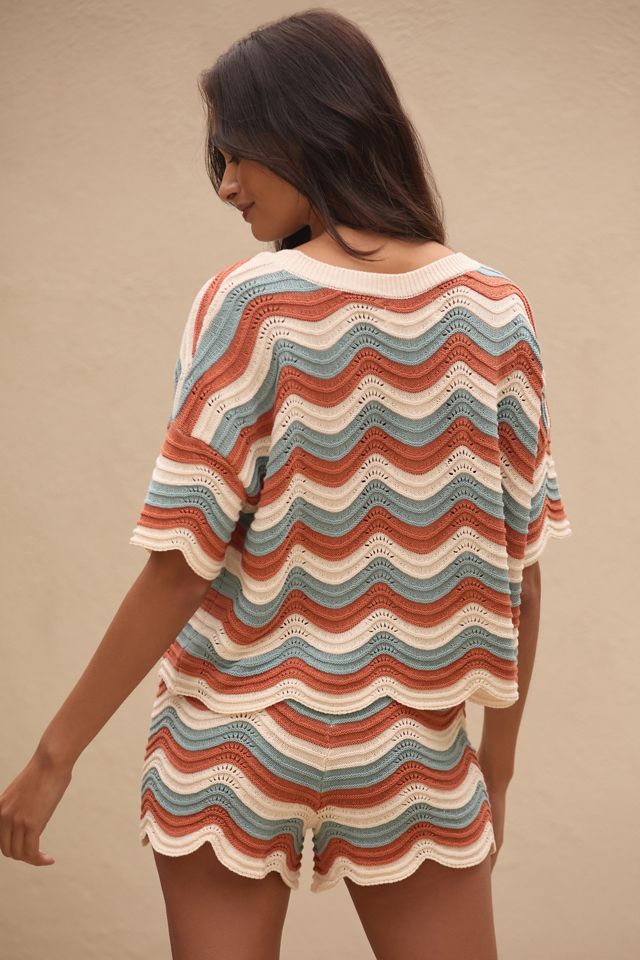 LSPACE Make Waves Sweater Tee #2
