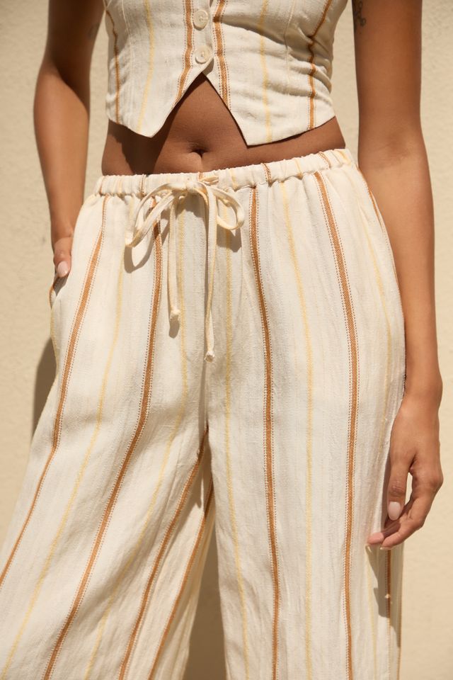 LSPACE Beach House Linen Pants #2