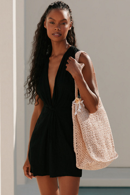 L*space Lspace Costa Nova Cover-up Minidress In Black