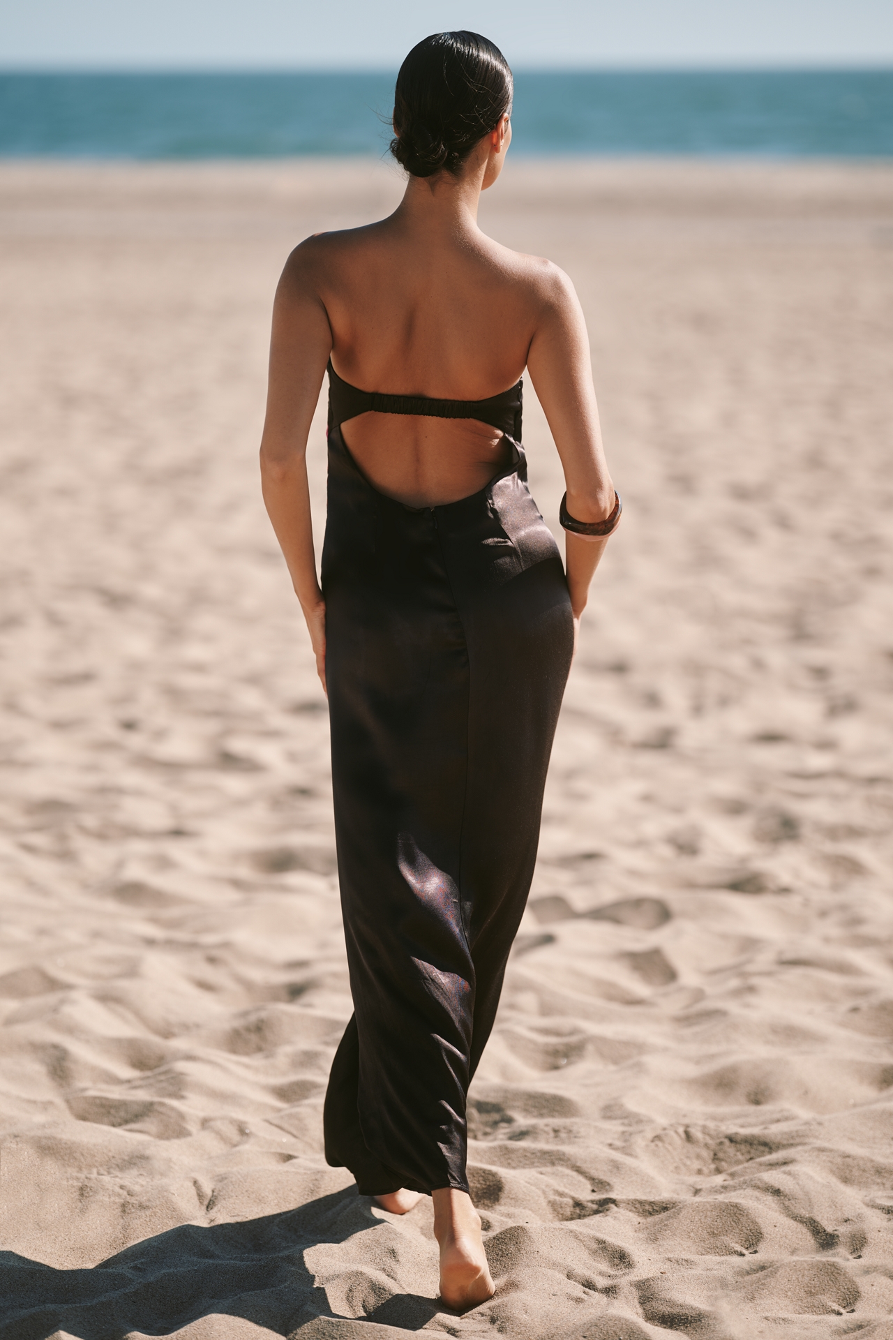 LSPACE Spring Love Strapless Maxi Dress