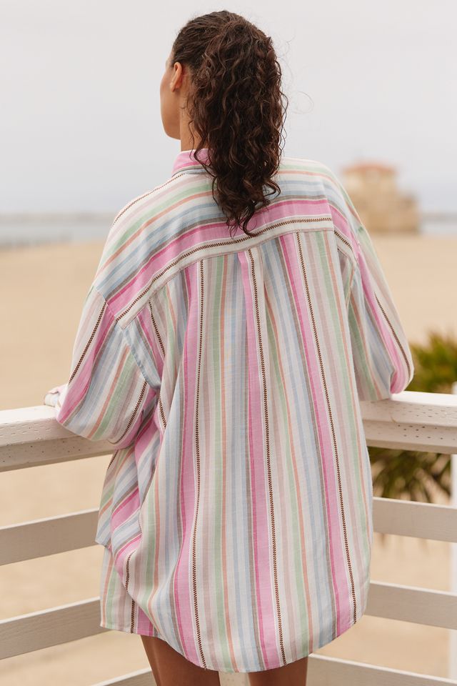 LSPACE Santa Cruz Cover-Up Tunic Shirt #1
