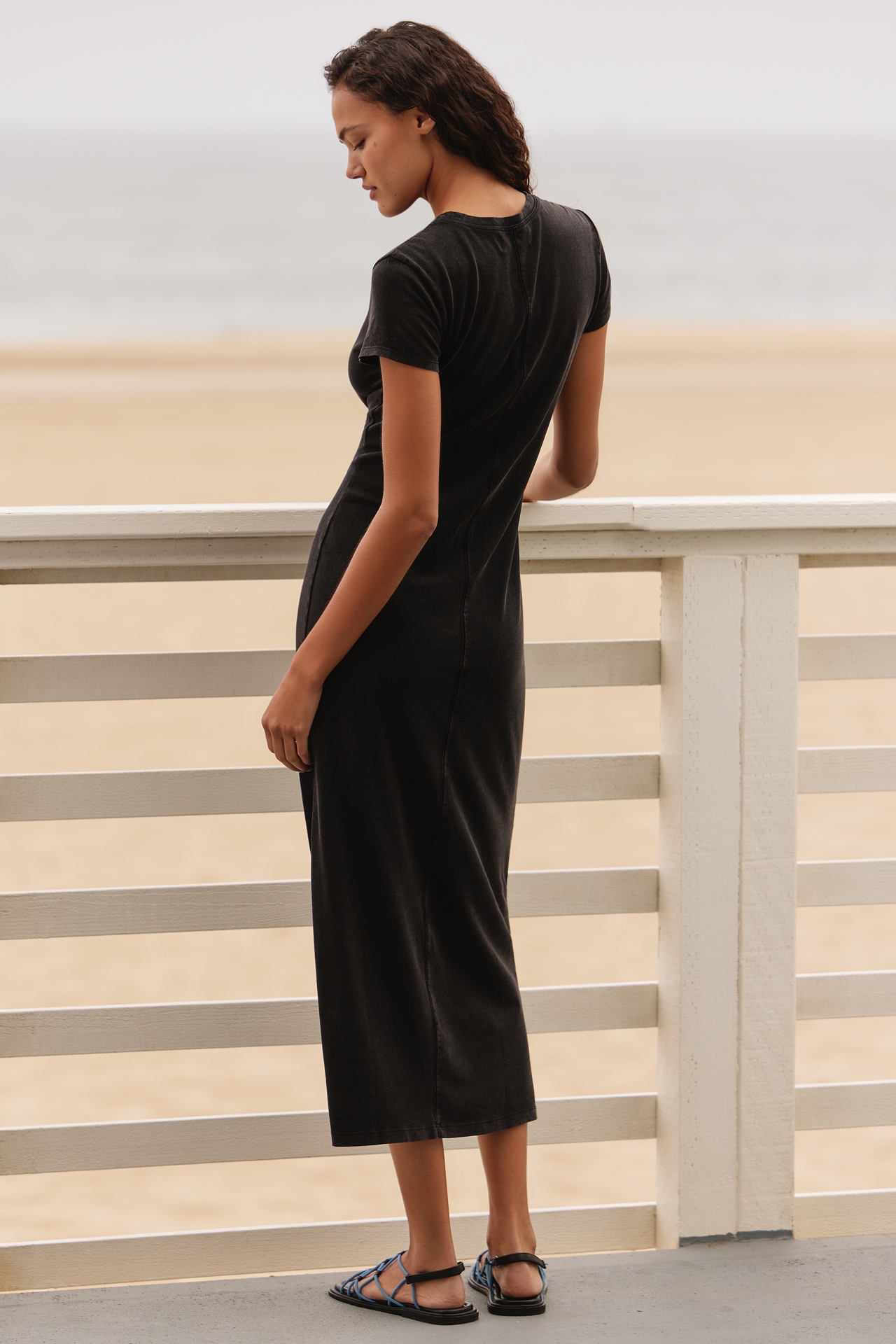 LSPACE Sloane Short-Sleeve T-Shirt Dress