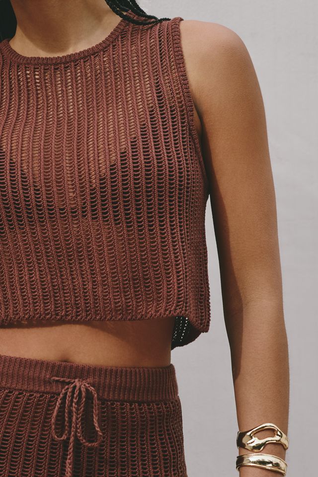 LSPACE Sander Crochet Tank #2