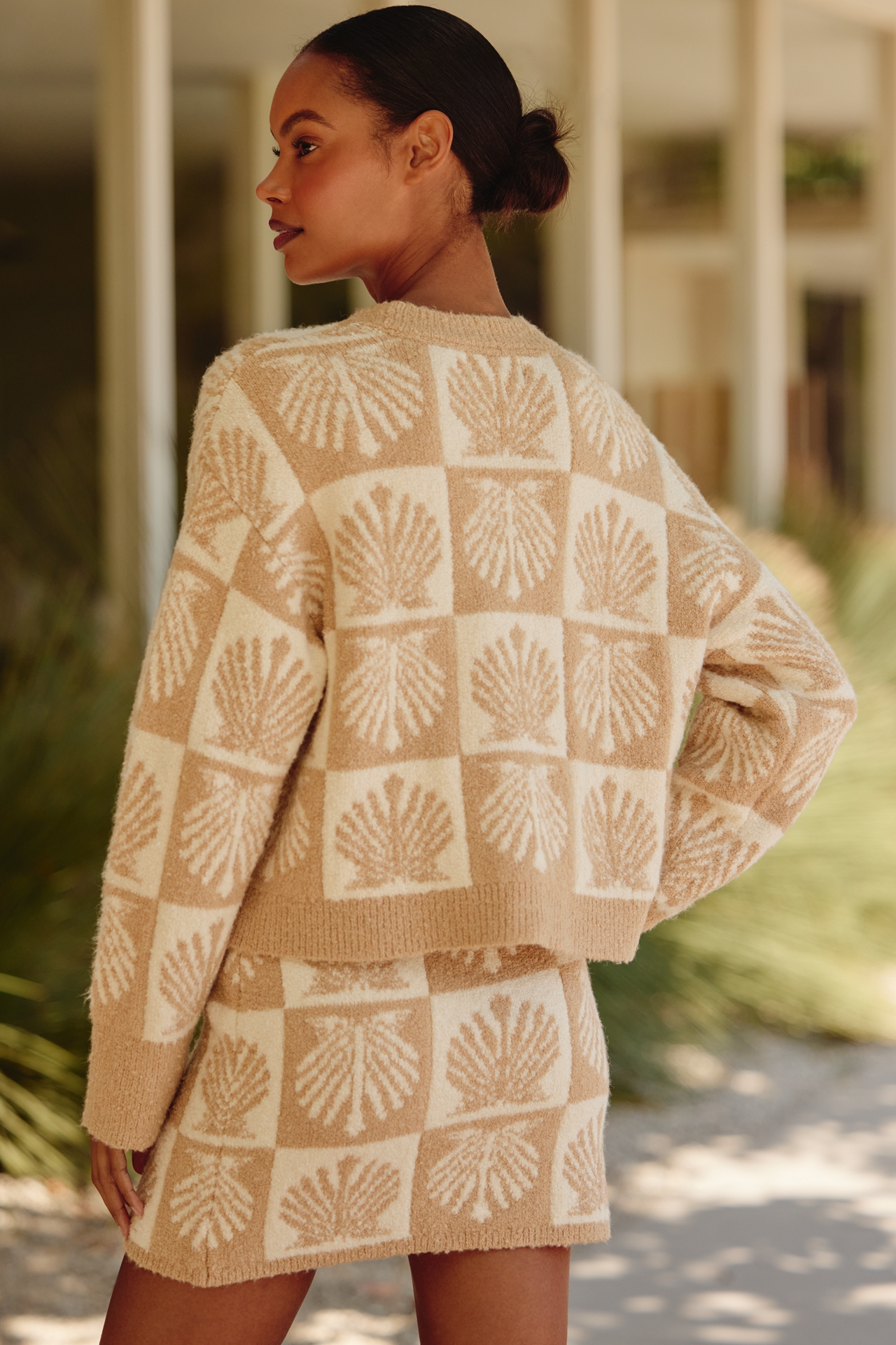 LSPACE Shell Be There Cardigan Sweater