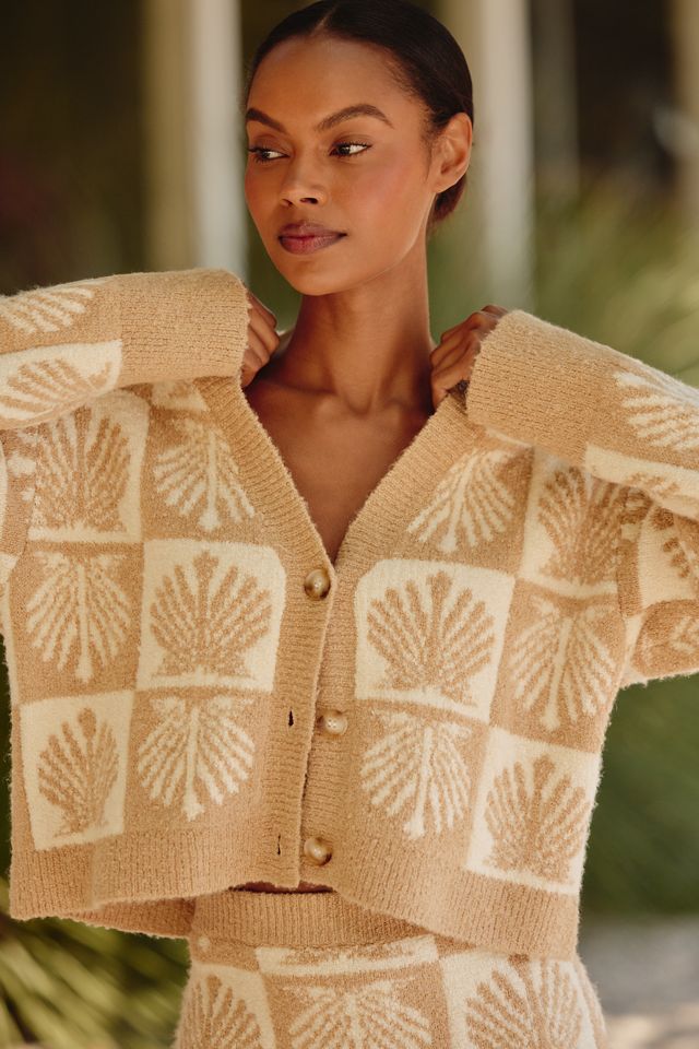 LSPACE Shell Be There Cardigan Sweater #2
