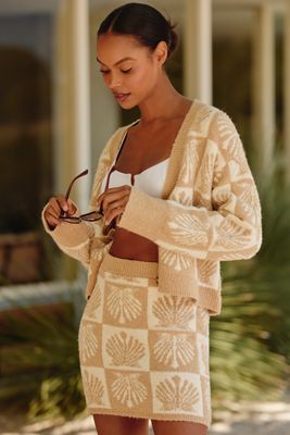 LSPACE Shell Be There Cardigan Sweater