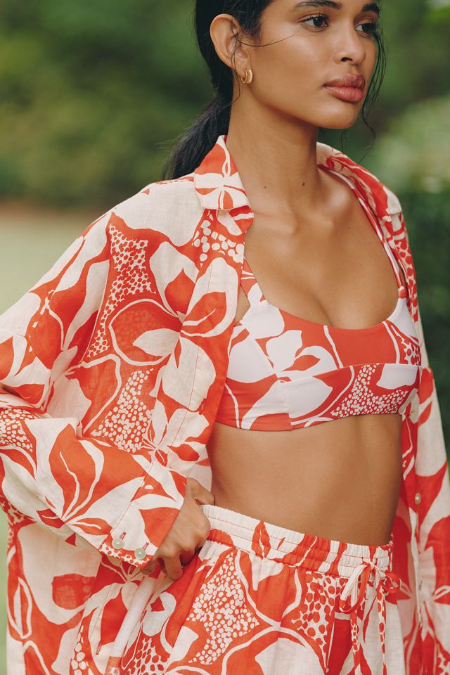 LSPACE Rio Linen Tunic Shirt #3