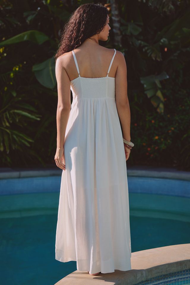 LSPACE Mabel Linen Blend Maxi Dress #2