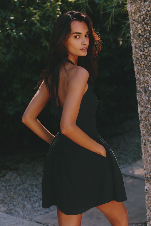 LSPACE Jolie Halter Mini Dress #1