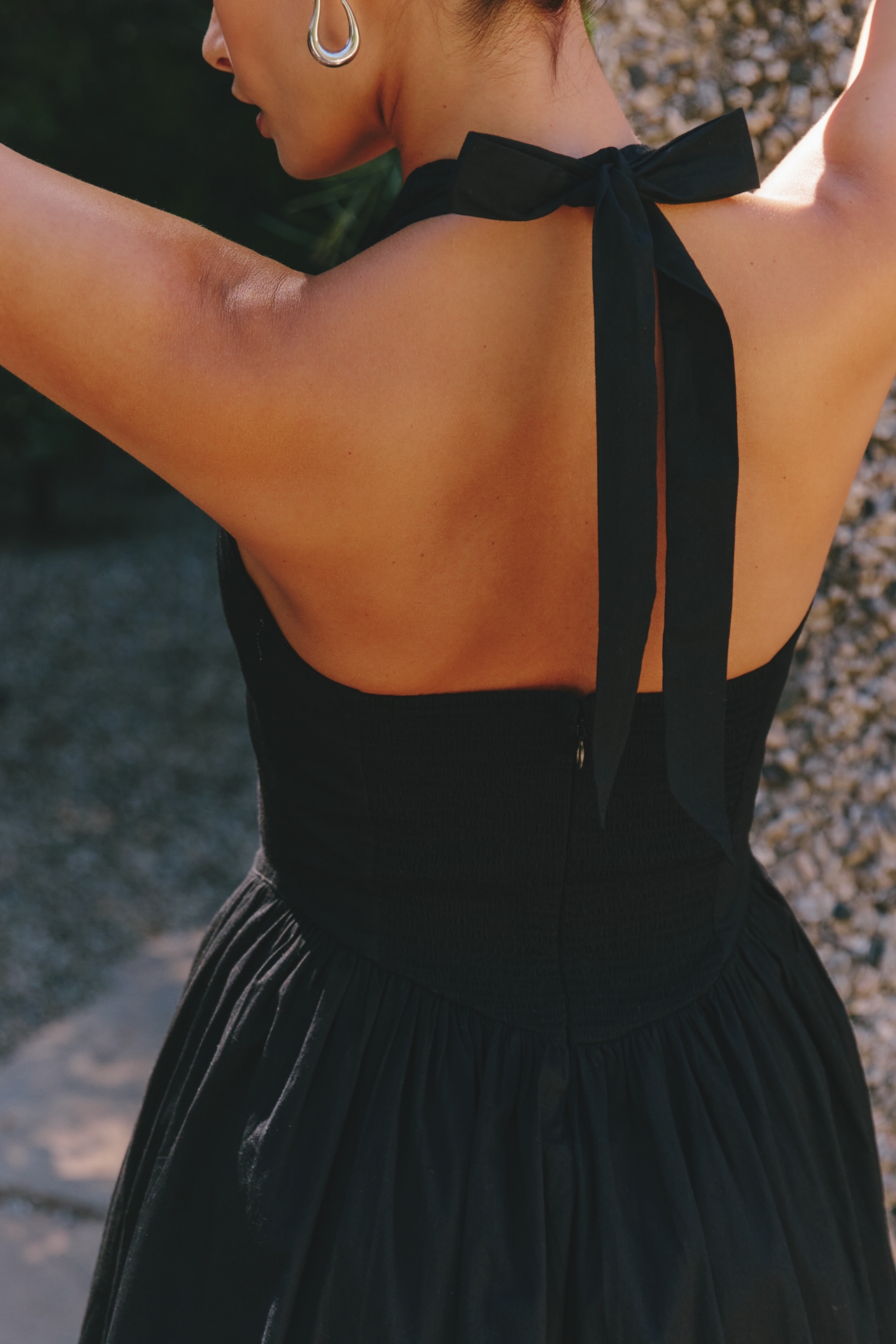 LSPACE Jolie Halter Mini Dress