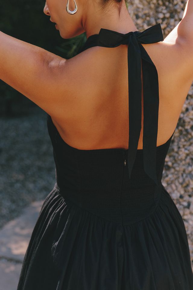 LSPACE Jolie Halter Mini Dress #3