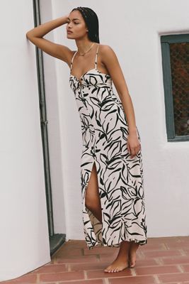 Celandine Mosaic Strapless Maxi Dress | Anthropologie