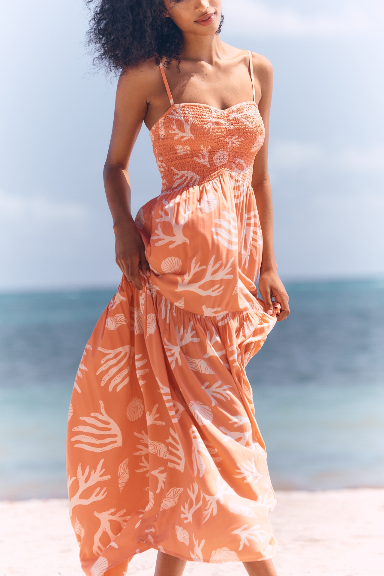 LSPACE Printed Mallorca Maxi Dress