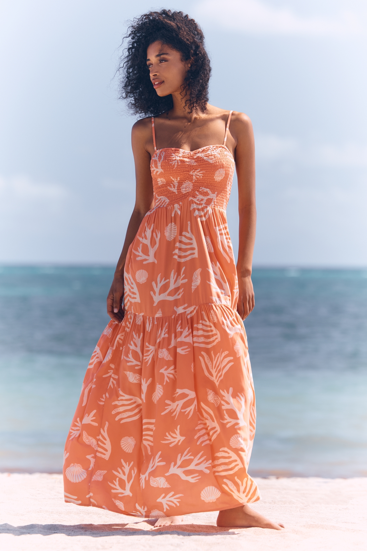 LSPACE Printed Mallorca Maxi Dress