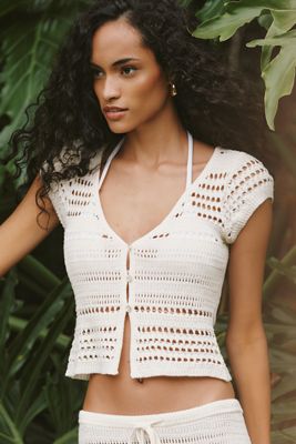 LSPACE Tula Crochet Top