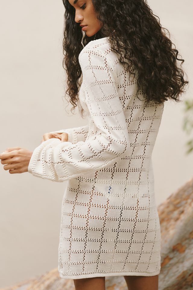 LSPACE Jessa Crochet Mini Dress | Anthropologie