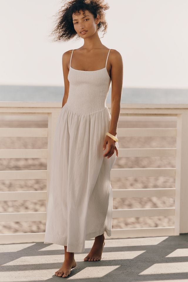 LSPACE Misha 100% Cotton Printed Maxi Dress #3