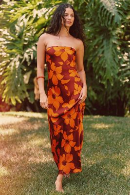 LSPACE Spring In Love Midi Dress