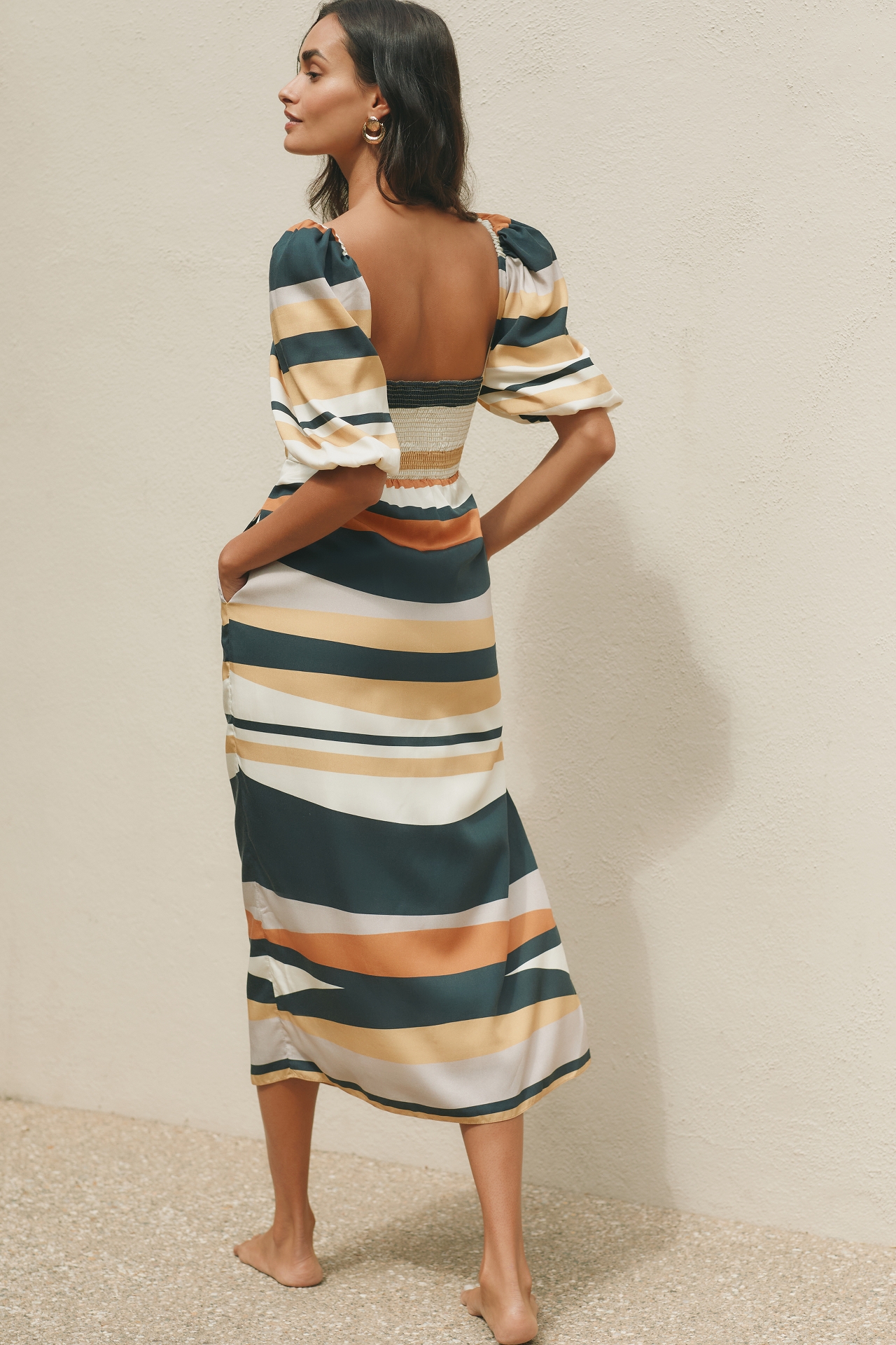 Cala de la Cruz Uti Midi Dress