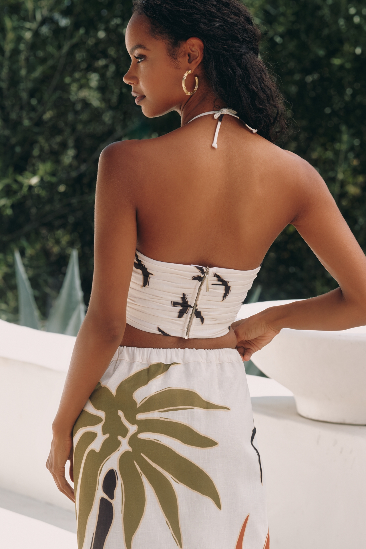 Cala de la Cruz x Anthropologie Naos Bikini Top