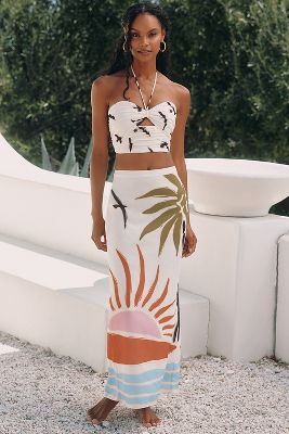 x Anthropologie Magda Midi Skirt