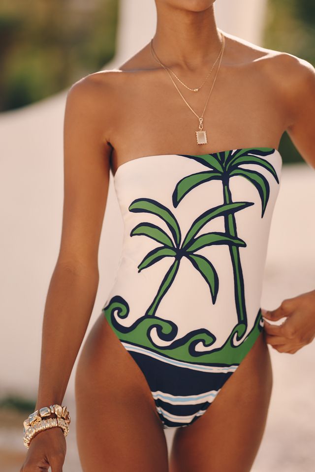 Cala de la Cruz x Anthropologie Lore One-Piece Swimsuit #3