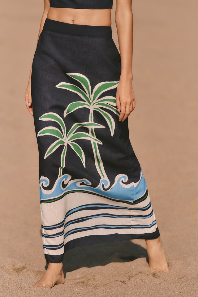 Cala de la Cruz x Anthropologie Magda Maxi Skirt | Anthropologie