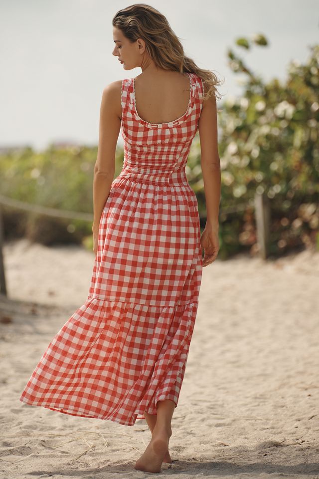 Frankies Bikinis Southern Belle Gauze Midi Dress #2