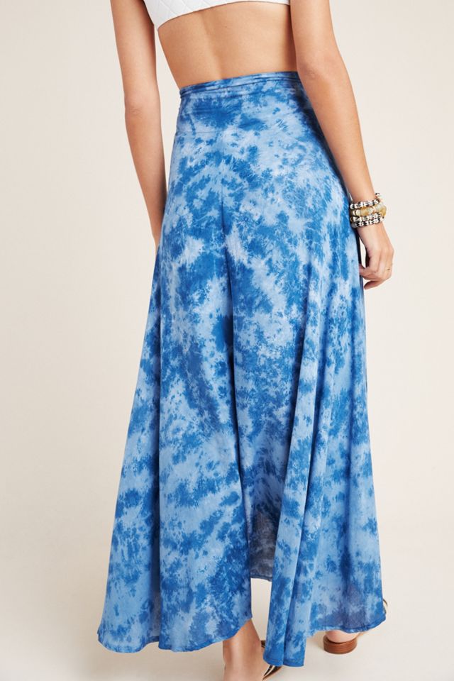 Tiare Hawaii Azure Maxi Skirt #1