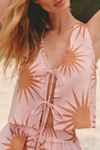 Tiare Hawaii Eclipse Linen Tie-Front Top