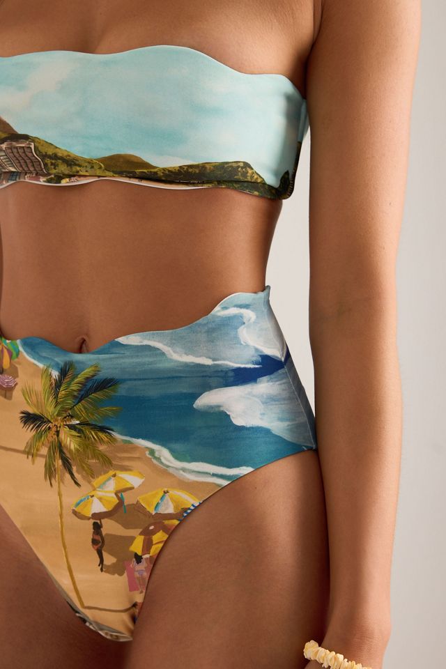 Farm Rio Copacabana Hoch-Taillierte Bikini-Höschen #3