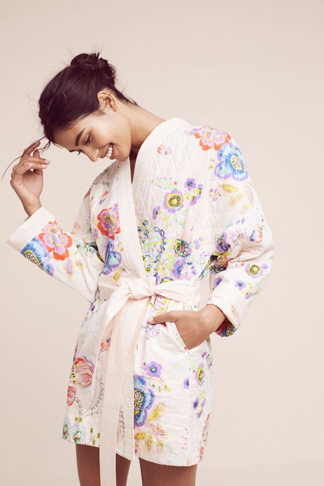 Petulia Quilted Robe #3