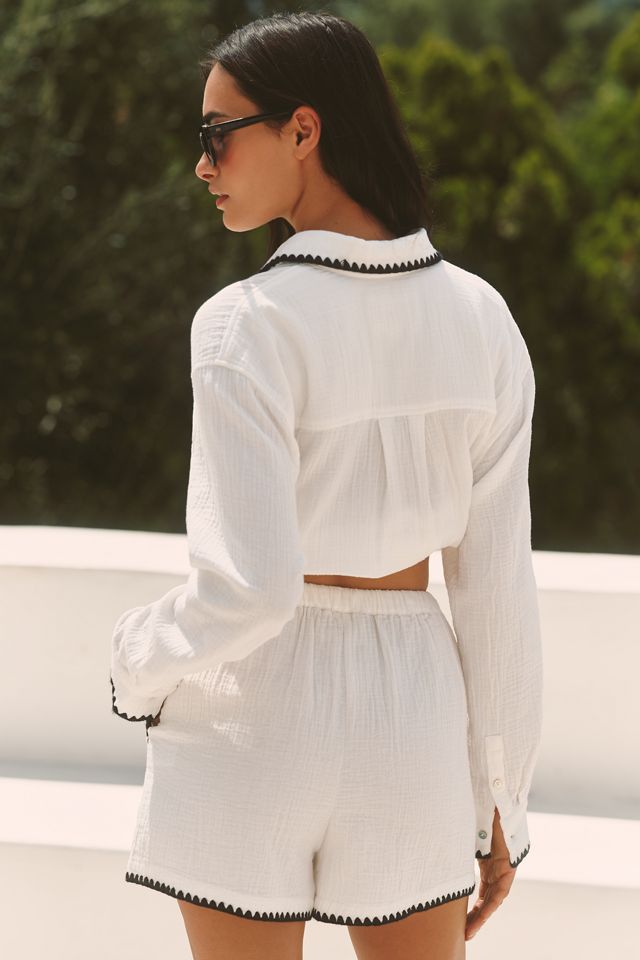 LSPACE x Rails Sunny Embroidered Shorts #1