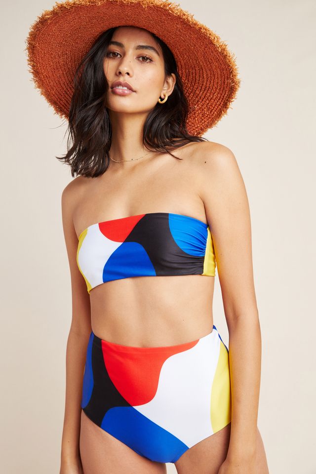 Mara hoffman high waisted bikini bottom online