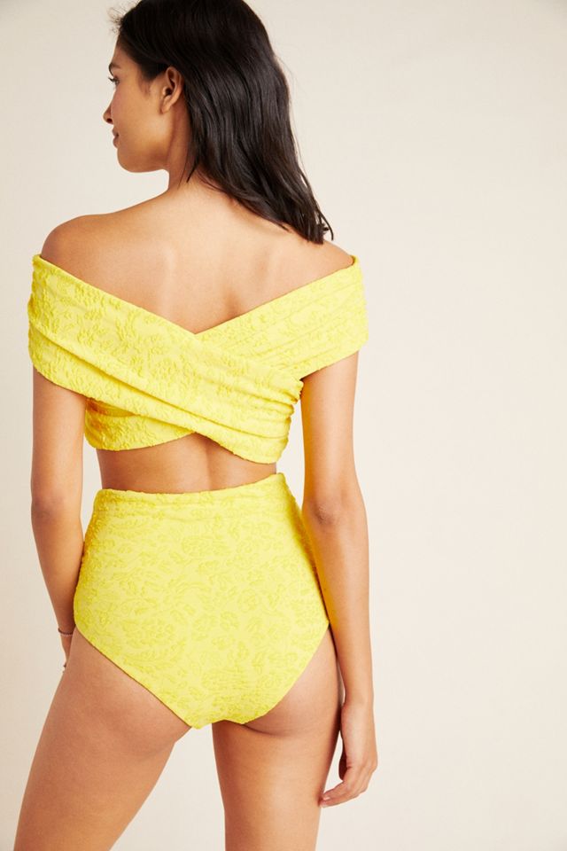 Mara Hoffman Lydia High-Waisted Bikini Bottoms #1
