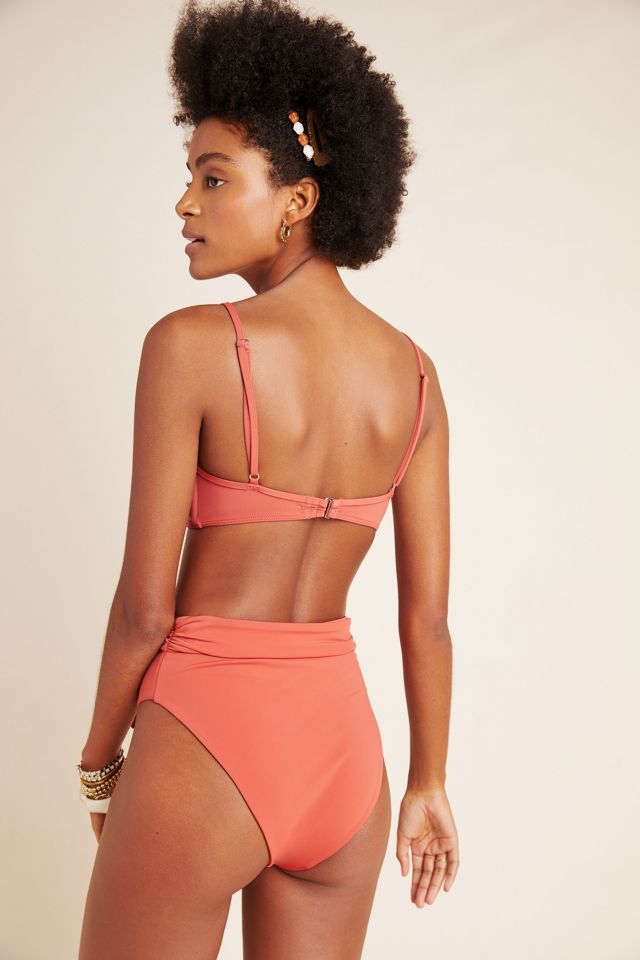 Mara Hoffman Goldie Belted Bikini Bottoms #1
