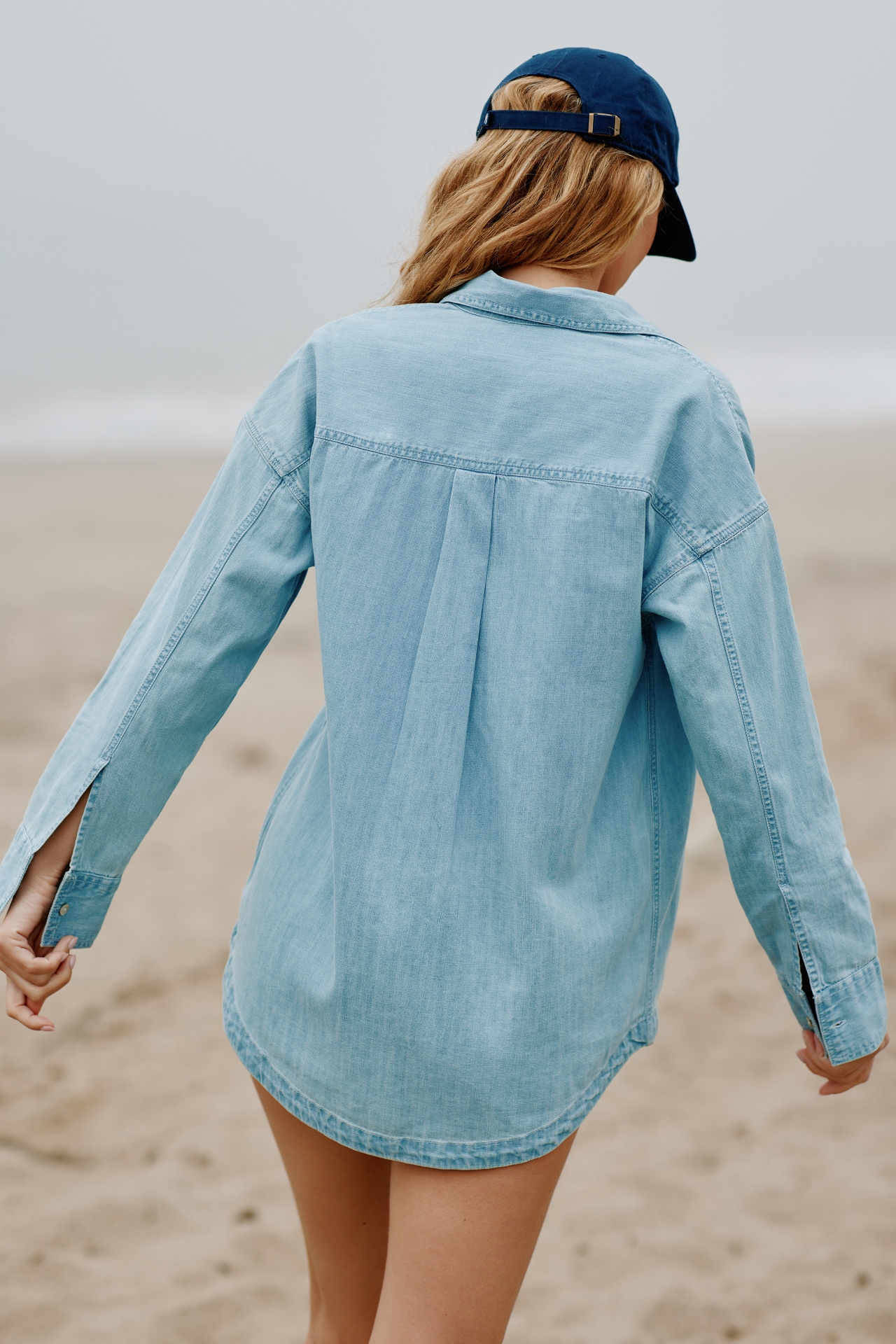 Beach Riot Coramine Denim Buttondown Shirt