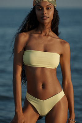 BEACH RIOT KELSEY BANDEAU BIKINI TOP 