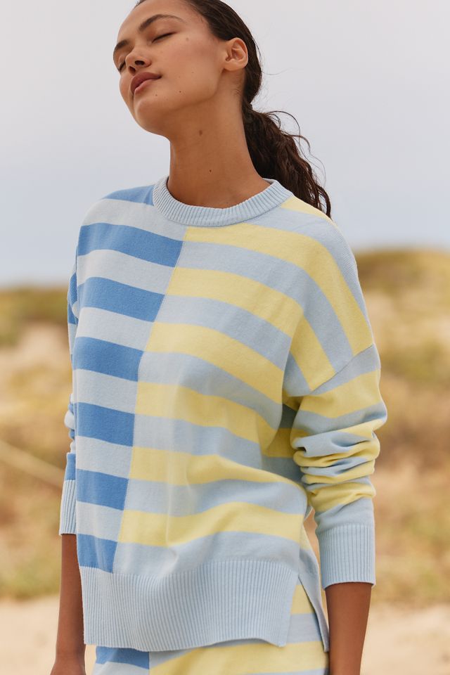 Beach Riot Callie Marina Stripe Mix Sweater #2
